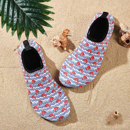 Colorful Pattern Non-slip Breathable Beach Slippers