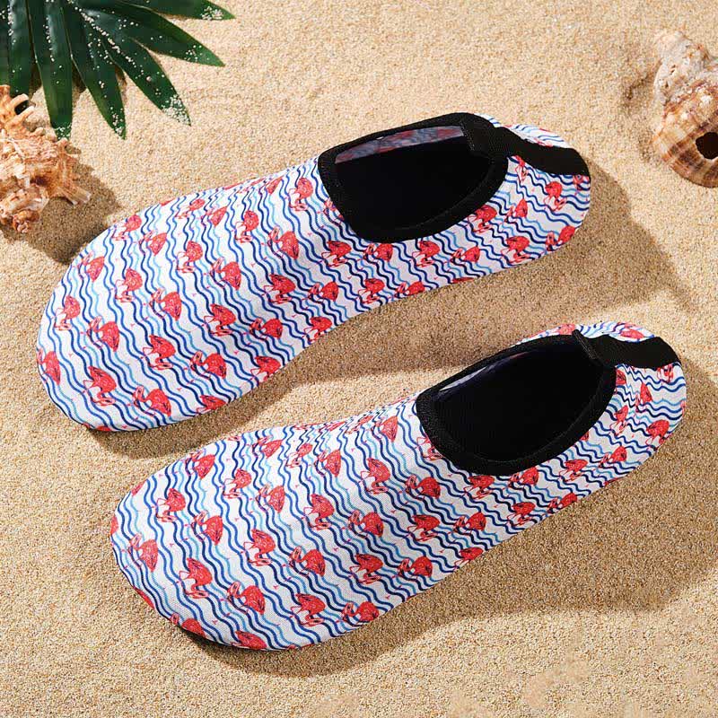 Colorful Pattern Non-slip Breathable Beach Slippers