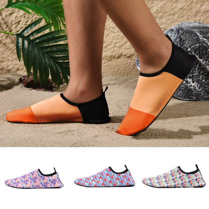 Colorful Pattern Non-slip Breathable Beach Slippers - image 0