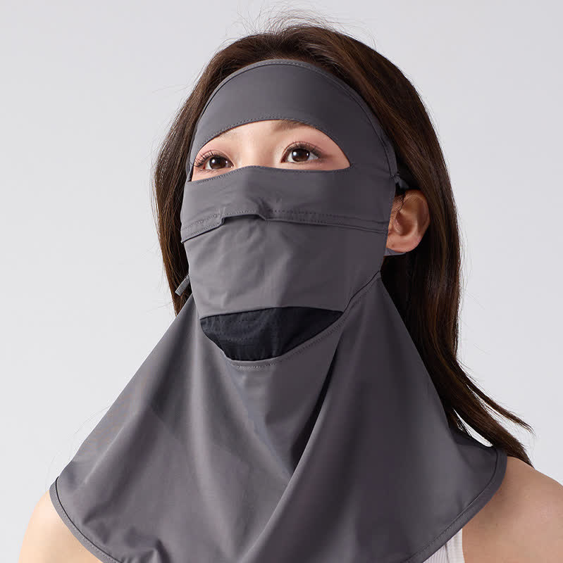 Outdoor Full Face Sun Protection Mask - image 3