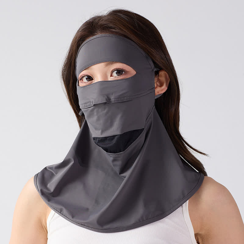 Outdoor Full Face Sun Protection Mask - image 4