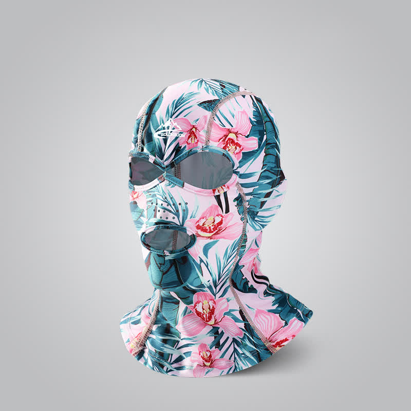 Outdoor Colorful Breathable Sun Protection Facekini Mask - B - One Size - image 5