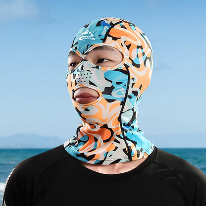 Outdoor Colorful Breathable Sun Protection Facekini Mask - image 2