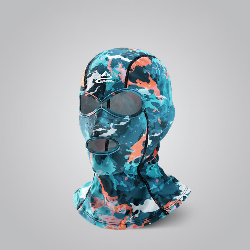 Outdoor Colorful Breathable Sun Protection Facekini Mask - C - One Size - image 6