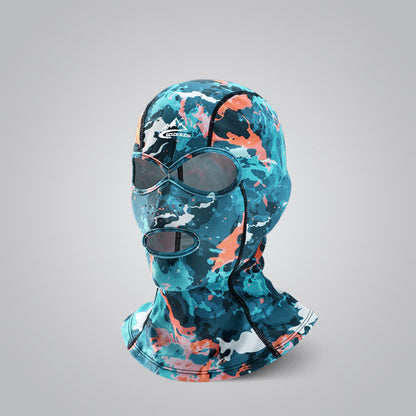 Outdoor Colorful Breathable Sun Protection Facekini Mask - C - One Size - image 6