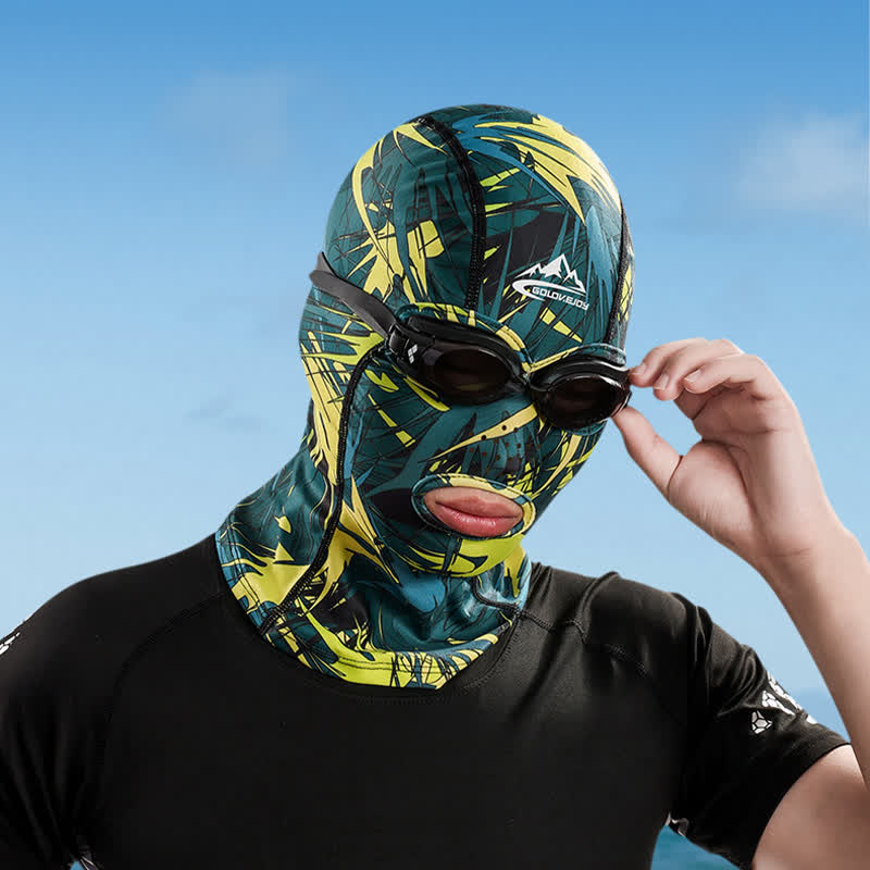 Outdoor Colorful Breathable Sun Protection Facekini Mask - image 3