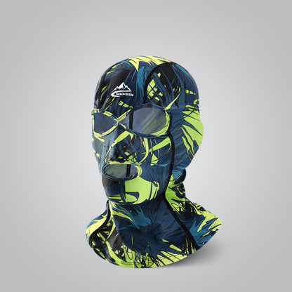 Outdoor Colorful Breathable Sun Protection Facekini Mask - F - One Size - image 9