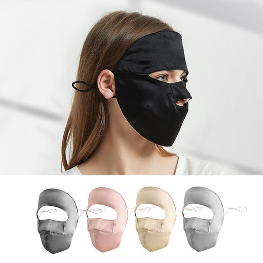 Natural Silk Sun Protection Mask - image 0