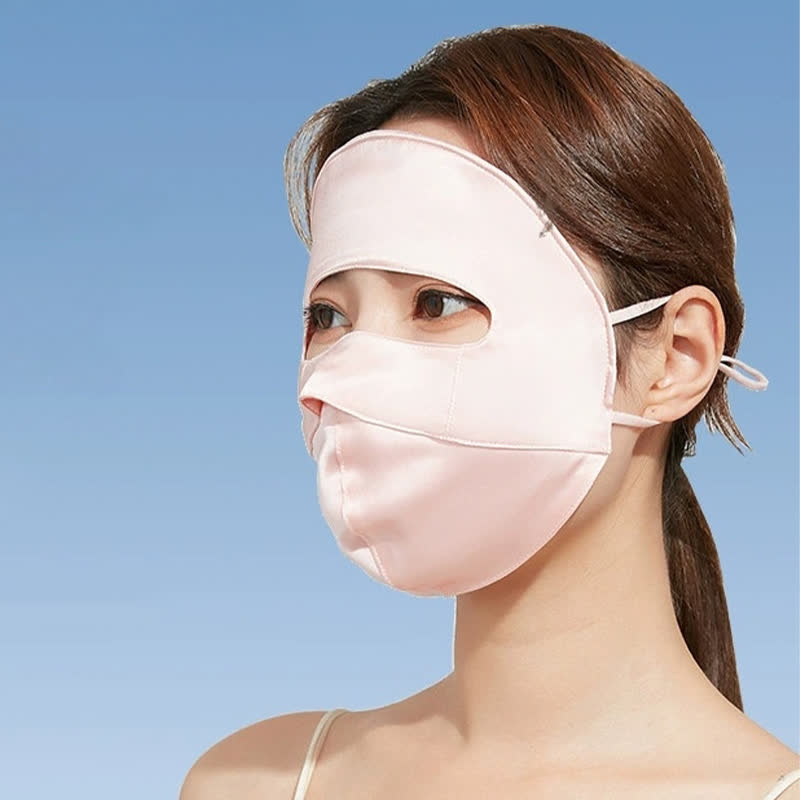 Natural Silk Sun Protection Mask - image 1