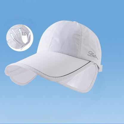 Outdoor Sun Protection Visor Hat - Light Gray - One Size - image 3