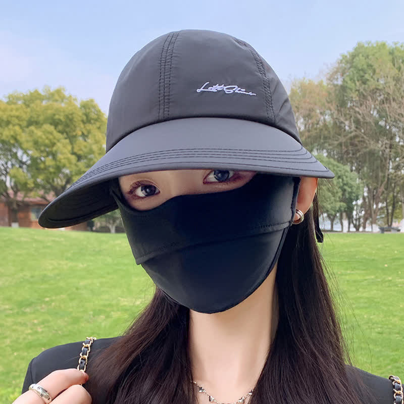 Outdoor Sports Quick-drying Wide Brim Sun Hat - image 3