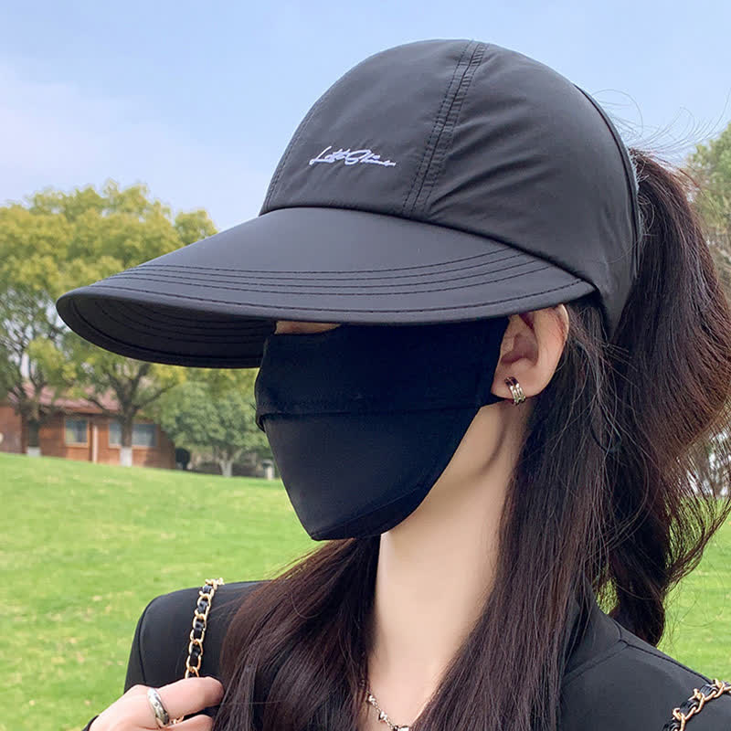 Outdoor Sports Quick-drying Wide Brim Sun Hat - image 4