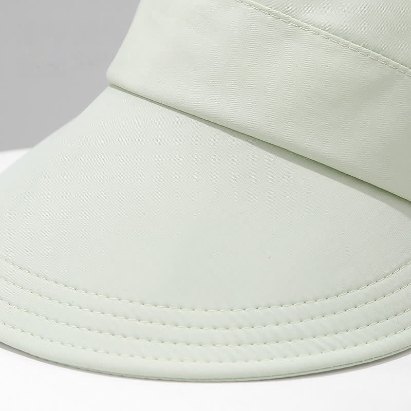 Half Open Top Sun Protection Visor Hat - image 5