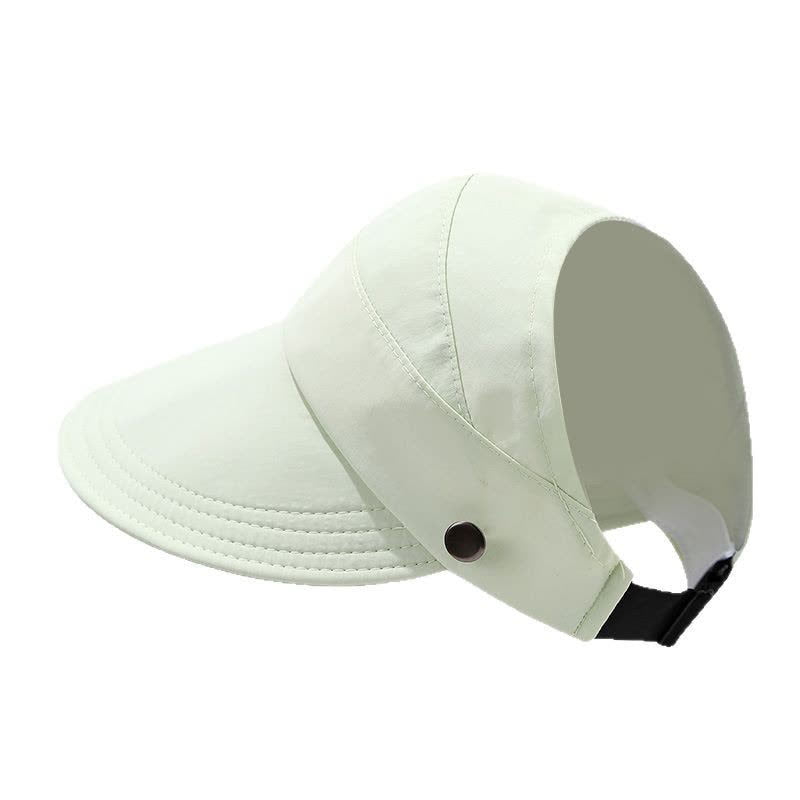 Half Open Top Sun Protection Visor Hat - image 4