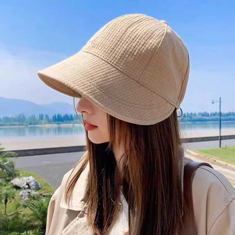 Waffle Visor Bucket Hat - image 8