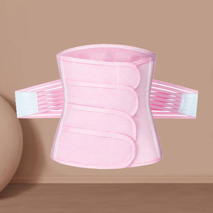 Solid Color Velcro Waist Belt - Pink - XXL - image 3