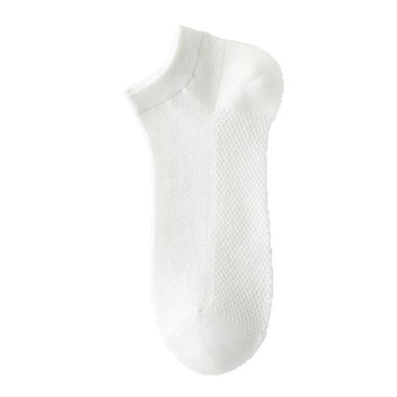 Thin Breathable Sweat-absorbent Mesh Cotton Ankle Socks(5 Pairs) - image 6