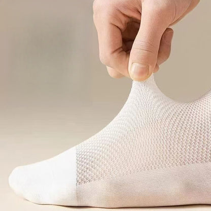 Breathable Wicking Mesh Ankle Socks(10 Pairs)