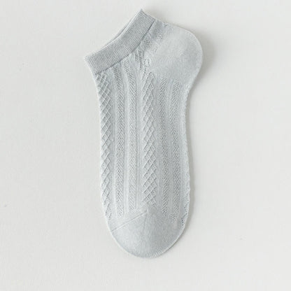 Breathable Lightweight Delicate Mesh Ankle Socks(10 Pairs)