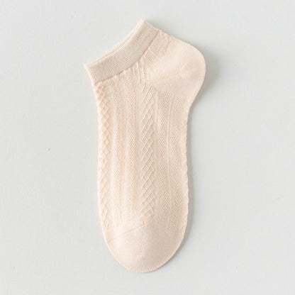 Breathable Lightweight Delicate Mesh Ankle Socks(10 Pairs)