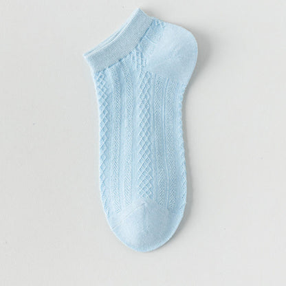Breathable Lightweight Delicate Mesh Ankle Socks(10 Pairs)