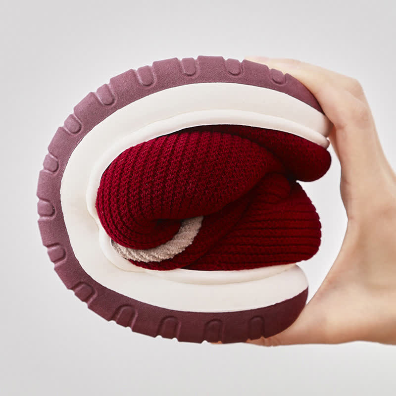 Warm Non-slip Thick-soled Slippers - image 9