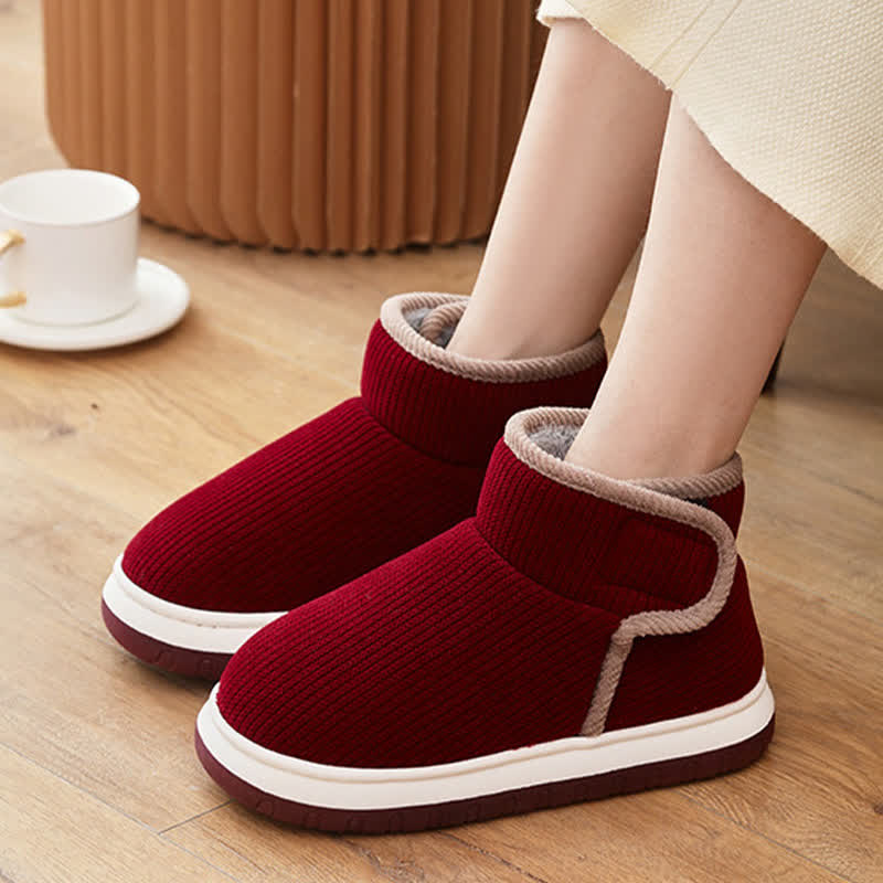Warm Non-slip Thick-soled Slippers - image 5