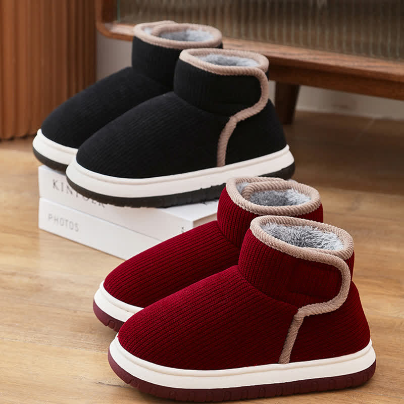 Warm Non-slip Thick-soled Slippers - image 1