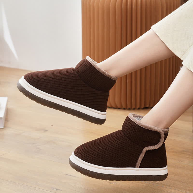 Warm Non-slip Thick-soled Slippers - image 12