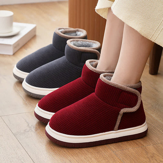 Warm Non-slip Thick-soled Slippers - image 1