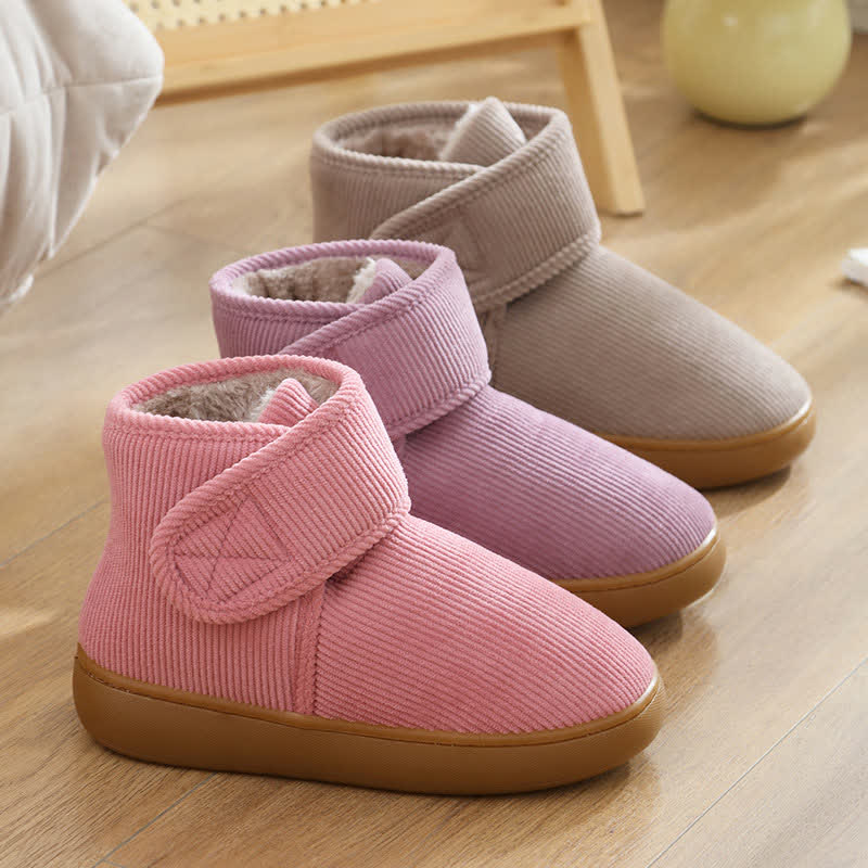 Velcro High Top Warm Indoor Slippers - image 2