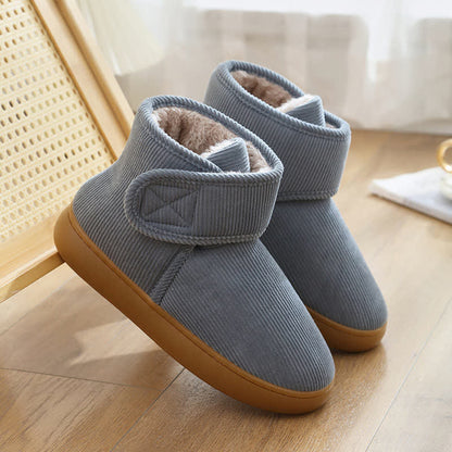 Velcro High Top Warm Indoor Slippers - image 11