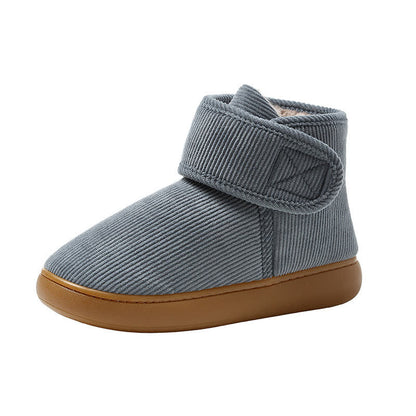 Velcro High Top Warm Indoor Slippers - image 12