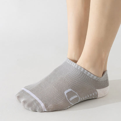 Plus Size Cotton High Elastic Ankle Compression Socks(5 Pairs)
