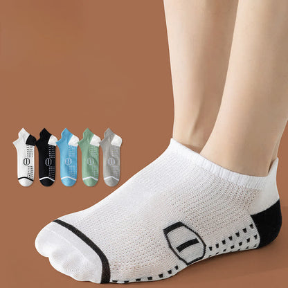 Plus Size Cotton High Elastic Ankle Compression Socks(5 Pairs)