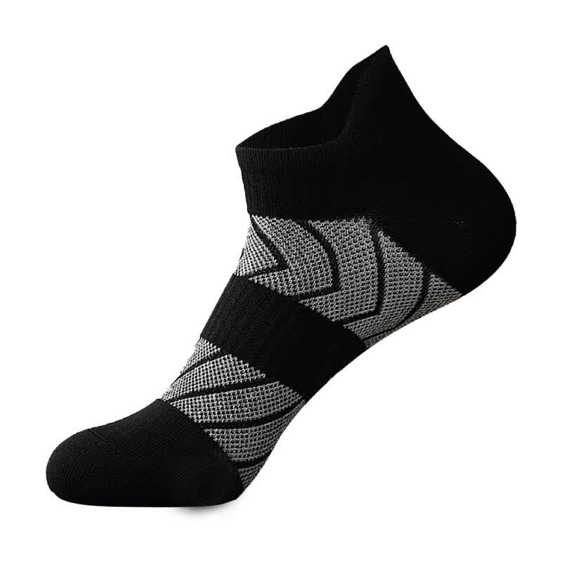 Breathable Workout Ankle Compression Socks(6 Pairs) - Black - EU36-44(US4-10) - image 5