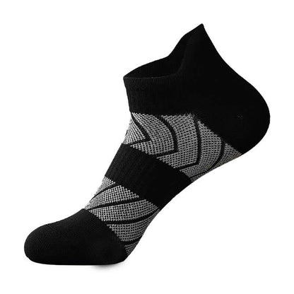 Breathable Workout Ankle Compression Socks(6 Pairs) - Black - EU36-44(US4-10) - image 5