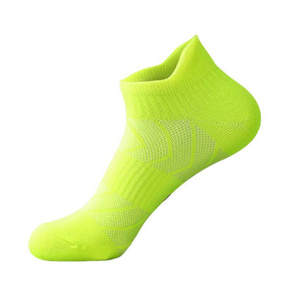 Breathable Workout Ankle Compression Socks(6 Pairs) - Green - EU36-44(US4-10) - image 3