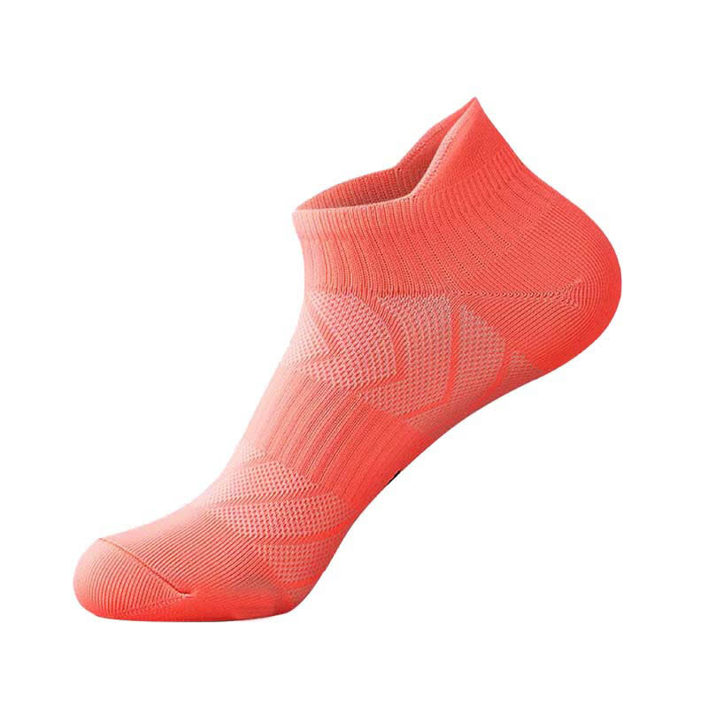 Breathable Workout Ankle Compression Socks(6 Pairs) - Orange - EU36-44(US4-10) - image 4