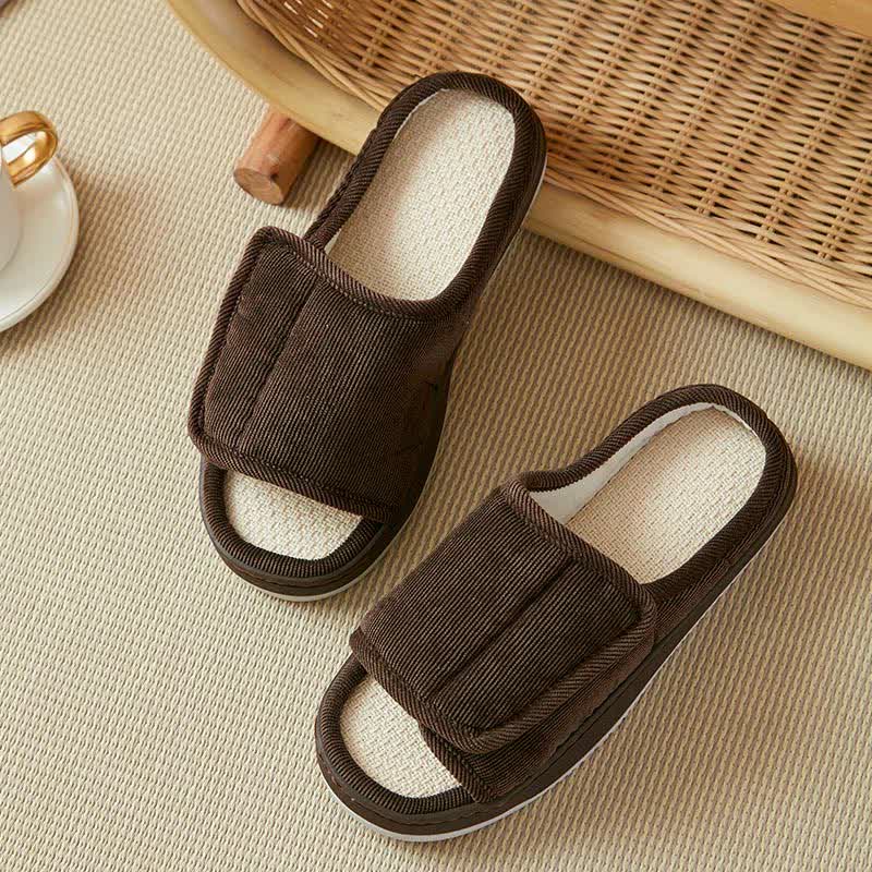 Plus Size Easy On Velcro Non-slip Slippers - image 7