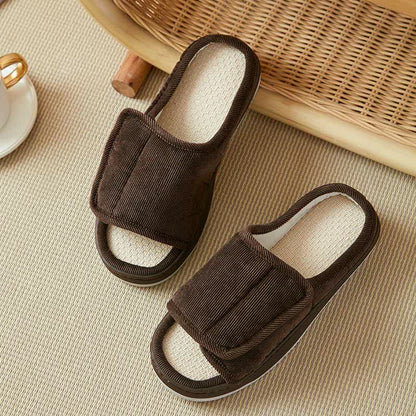 Plus Size Easy On Velcro Non-slip Slippers - image 7