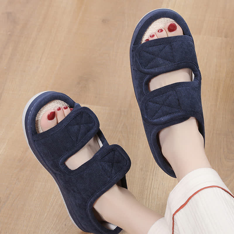 Plus Size Adjustable Non-Slip Slippers - image 4