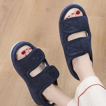 Plus Size Adjustable Non-Slip Slippers - image 4