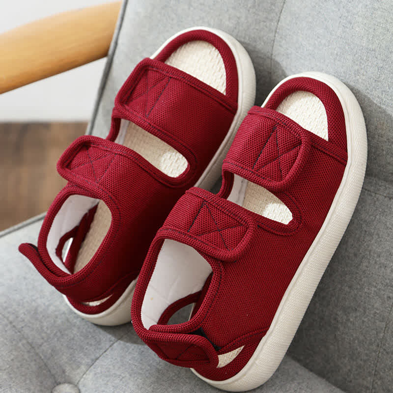 Plus Size Easy On Velcro Anti-slip Slippers - image 6