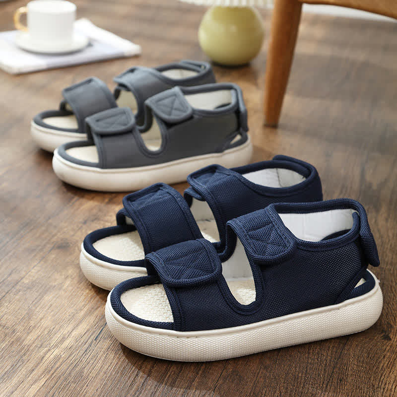 Plus Size Easy On Velcro Anti-slip Slippers - image 3