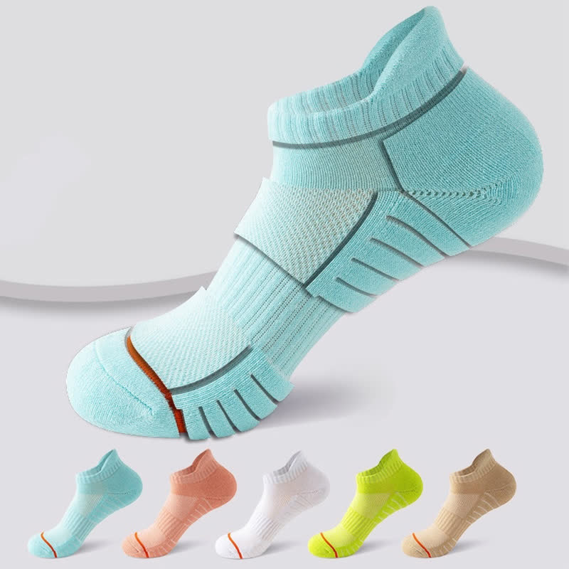 Sports Breathable Running   Ankle Compression Socks(5 Pairs) - Multicolor - EU36-41(US3-7.5) - image 0