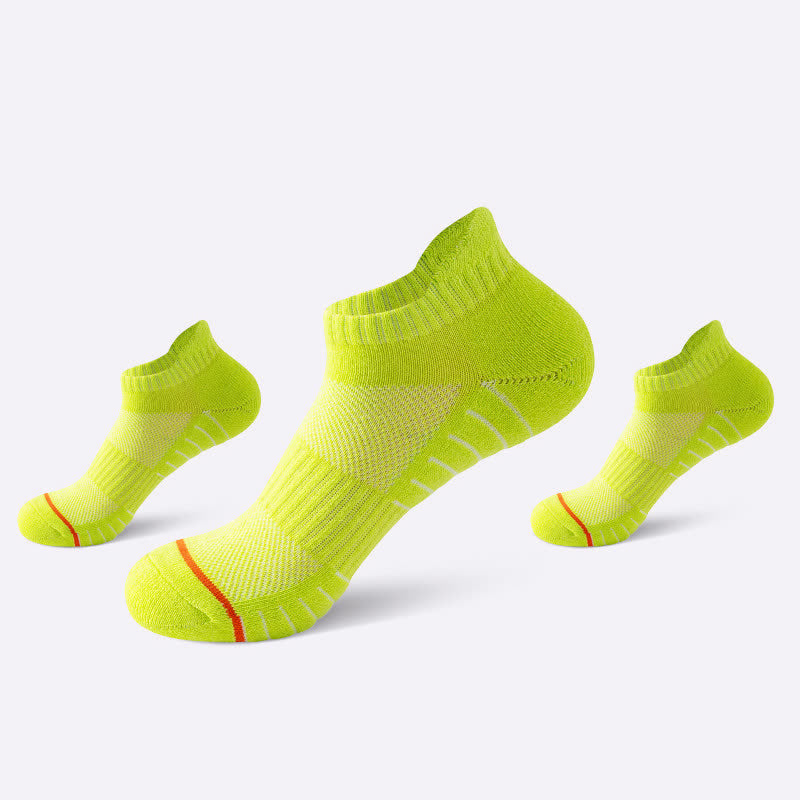 Sports Breathable Running   Ankle Compression Socks(5 Pairs) - Green - EU36-41(US3-7.5) - image 13