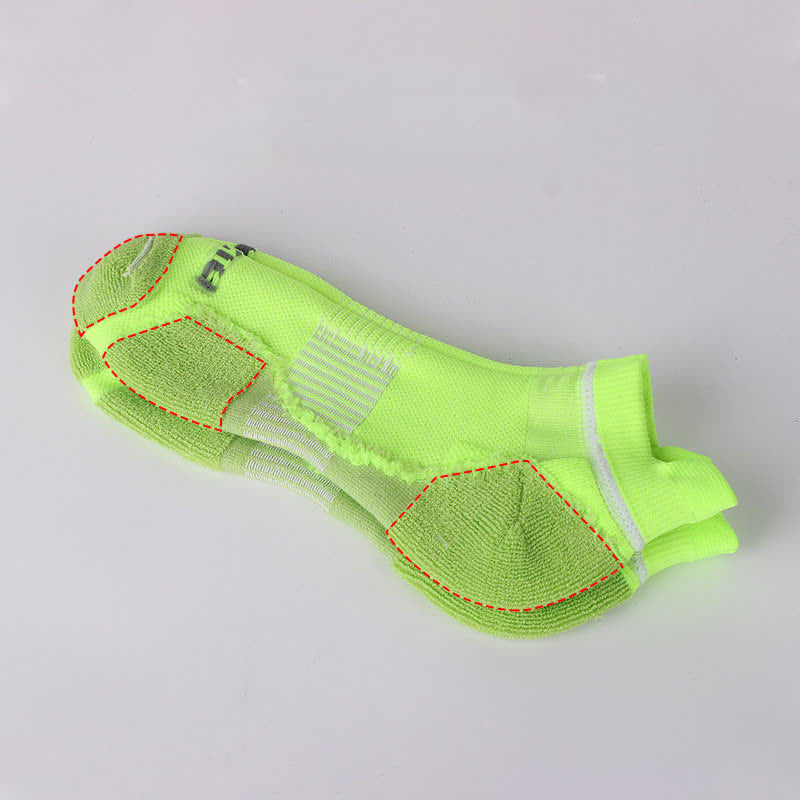 Cotton Sports Running Breathable  Ankle Compression Socks(3 Pairs) - image 4