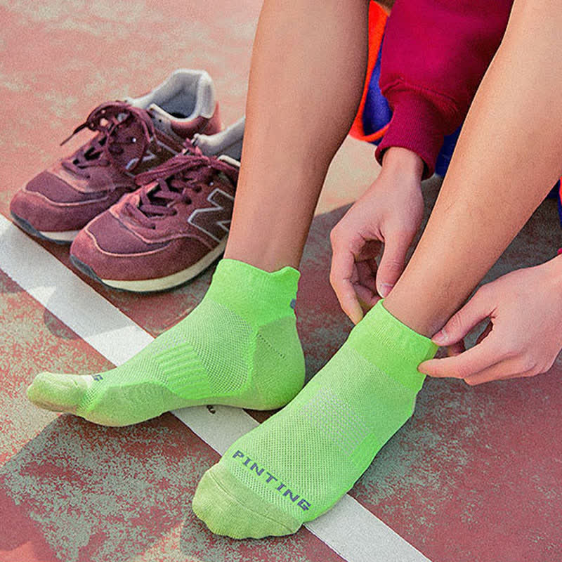 Cotton Sports Running Breathable  Ankle Compression Socks(3 Pairs) - image 3