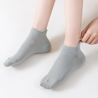 Solid Color Quick-drying Running Ankle Compression Socks(8 Pairs) - image 12